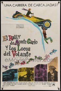 7f961 THOSE DARING YOUNG MEN IN THEIR JAUNTY JALOPIES Argentinean '69 Tony Curtis, car racing!