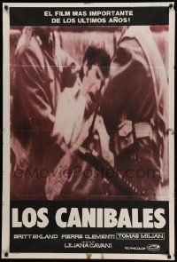 7f996 YEAR OF THE CANNIBALS Argentinean '71 Cavani's I Cannibali, Britt Ekland, Pierre Clementi!