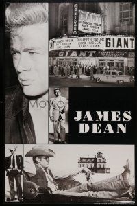 7g259 JAMES DEAN 23x35 commercial poster '90 images of Hollywood's Lost Idol!