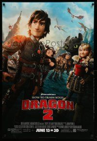 7g711 HOW TO TRAIN YOUR DRAGON 2 style H advance DS 1sh '13 cool image from CGI fantasy!