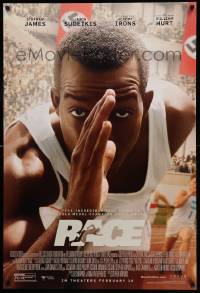 7g863 RACE advance DS 1sh '16 Stephan James, the true story of gold medal champion Jesse Owens!