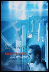 7g896 SELF/LESS DS 1sh '15 Tarsem Singh, cool sci-fi image of Ryan Reynolds and Ben Kingsley!