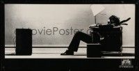7g426 MAXELL: IT'S WORTH IT 22x44 advertising poster '80s image of man blown away by Steve Steigman!