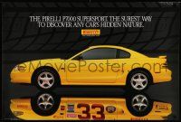 7g200 PIRELLI TIRES 24x36 advertising poster '95 discover a car's hidden nature!