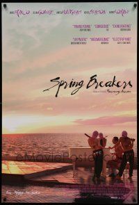 7g917 SPRING BREAKERS 1sh '13 James Franco plays piano & sexy masked girls w/guns watch!