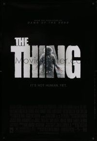 7g951 THING DS 1sh '11 Mary Elizabeth Winstead, Edgerton, it's not human yet!