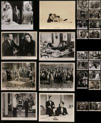 7h314 LOT OF 26 TONY CURTIS 8X10 STILLS '50s-70s great scenes from several of his movies!