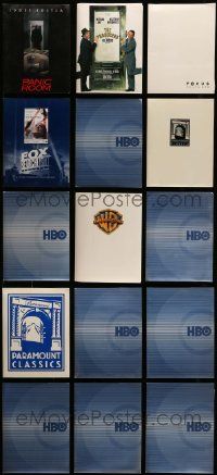 7h131 LOT OF 15 PRESSKITS WITH 35MM SLIDES '02 - '05 containing a total of 89 slides in all!
