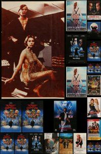 7h454 LOT OF 27 UNFOLDED COMMERCIAL, SPECIAL AND VIDEO POSTERS '80s-00s a variety of movie images!