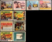 7h055 LOT OF 10 1940S-60S TITLE CARDS '40s-60s great images from a variety of different movies!