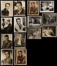 7h329 LOT OF 14 LEW AYRES 8X10 STILLS '30s-40s great close portraits & movie scenes!