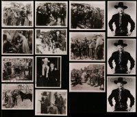 7h377 LOT OF 14 HOPALONG CASSIDY REPRO 8X10 STILLS '60s - '70s great images of cowboy William Boyd!