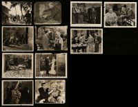 7h323 LOT OF 19 8X10 STILLS '20s-40s great portralts & scenes from a variety of different movies!
