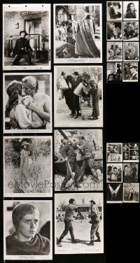 7h318 LOT OF 22 8X10 STILLS '60s-70s great scenes & portraits from a variety of different movies!