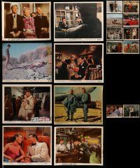 7h315 LOT OF 26 COLOR 8X10 STILLS '40s-70s great scenes from a variety of different movies!
