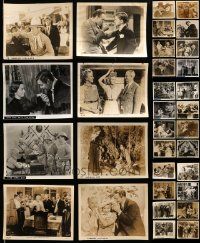 7h307 LOT OF 32 8X10 STILLS '30s-60s great scenes & portraits from a variety of different movies!
