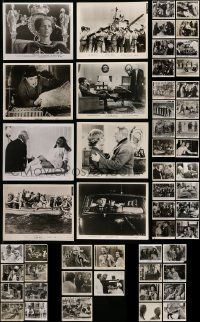 7h290 LOT OF 53 8X10 STILLS '50s-70s scenes & portraits from a variety of different movies!