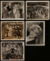 7h349 LOT OF 5 MARION DAVIES 8X10 STILLS '20s-30s great movie scenes + head & shoulders portrait!