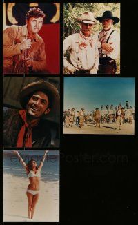 7h406 LOT OF 5 8X10 REPRO COLOR STILLS '80s great scenes & portraits from a variety of movies!