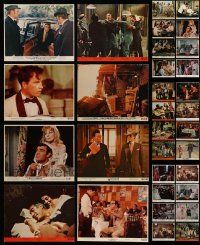7h283 LOT OF 61 COLOR 8X10 STILLS AND MINI LOBBY CARDS '60s-70s scenes from a variety of movies!