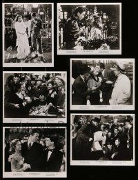 7h403 LOT OF 6 IT'S A WONDERFUL LIFE REPRO 8X10 STILLS '80s classic scenes with Stewart & Reed!