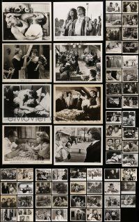 7h279 LOT OF 71 8X10 STILLS '50s-80s great portraits & scenes from a variety of different movies!