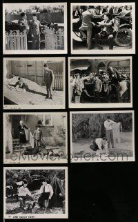 7h344 LOT OF 7 ONE GOOD TURN R50s 8X10 STILLS R50s great images of Stan Laurel & Oliver Hardy!
