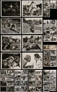 7h272 LOT OF 91 WESTERN 8X10 STILLS '60s-70s great scenes from a variety of cowboy movies!
