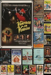 7h236 LOT OF 31 FOLDED ARGENTINEAN POSTERS '60s-90s great images from a variety of movies!
