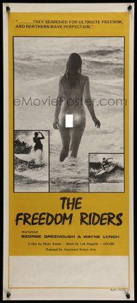 7j021 FREEDOM RIDERS Aust daybill '72 super sexy completely naked Aussie surfer girl!