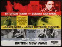 7j122 BRITISH NEW WAVE British quad '00s English classics, Taste of Honey, triple-bill!