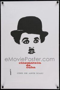 7j090 CINEMATECA DE CUBA Cuban R90s ICAIC, Rafael Morante art of Charlie Chaplin!