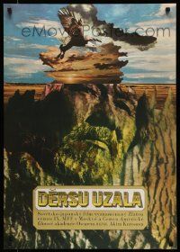 7j062 DERSU UZALA Czech 23x32 '76 Akira Kurosawa, completely different art by Ziegler!