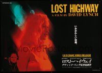 7j911 LOST HIGHWAY video Japanese 29x41 '97 directed by David Lynch, different wild images!