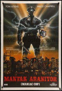 7j365 MANIAC COP Turkish '88 Tom Atkins, Bruce Campbell, you can remain silent forever!