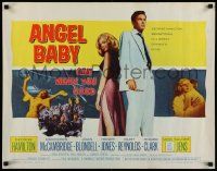 7k014 ANGEL BABY 1/2sh '61 full-length George Hamilton standing with sexiest Salome Jens!