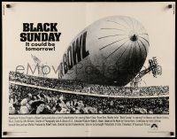 7k036 BLACK SUNDAY int'l 1/2sh '77 Goodyear Blimp zeppelin disaster at the Super Bowl!