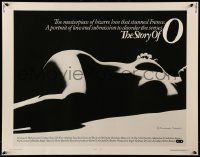 7k236 STORY OF O 1/2sh '76 best different and far sexier silhouette image of Corinne Clery!