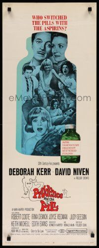 7k721 PRUDENCE & THE PILL insert '68 Deborah Kerr, David Niven, Judy Geeson, birth control comedy!