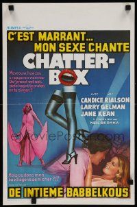 7m053 CHATTERBOX Belgian '77 about a woman who has a hilarious way of expressing herself!
