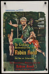 7m079 EROTIC ADVENTURES OF ROBIN HOOD Belgian '69 Uschi Digard, art of tied up bawdy wenches!