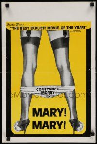 7m186 MARY! MARY! Belgian '77 Constance Money, Sharon Thorpe, John Leslie, sexy legs in lingerie!