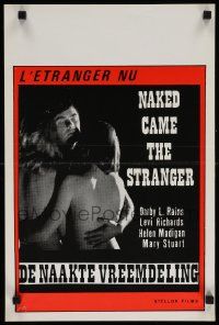 7m201 NAKED CAME THE STRANGER Belgian '75 directed by Radley Metzger, Darby Lloyd Rains, sexy!