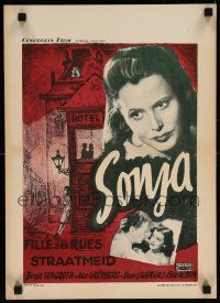 7m250 SONJA Belgian '50s completely different images of Birgit Tengroth in the title role!