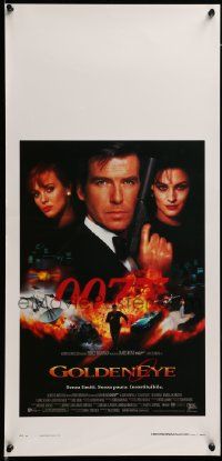 7m540 GOLDENEYE Italian locandina '96 Pierce Brosnan as secret agent James Bond 007, montage!