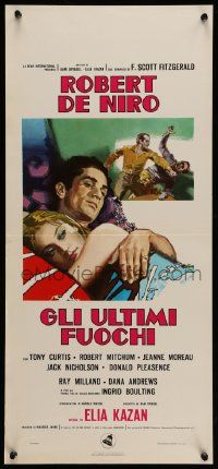 7m658 LAST TYCOON Italian locandina '76 Robert De Niro, Jeanne Moreau, directed by Elia Kazan!
