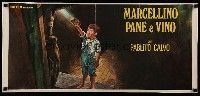 7m721 MIRACLE OF MARCELINO Italian poster R60s orphan raised by monks with living Jesus!