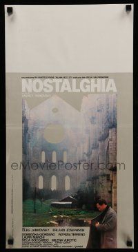 7m750 NOSTALGHIA Italian locandina '83 Andrei Tarkovsky's Nostalgia starring Oleg Yankovsky!