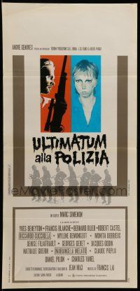 7m774 PAR LE SANG DES AUTRES Italian locandina '74 Marc Simenon's By The Blood of Others!