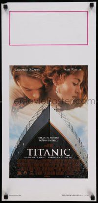 7m926 TITANIC Italian locandina '97 Leonardo DiCaprio, Kate Winslet, directed by James Cameron!